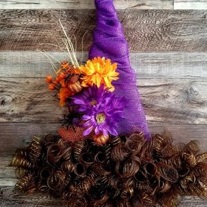 Fun witch wreath